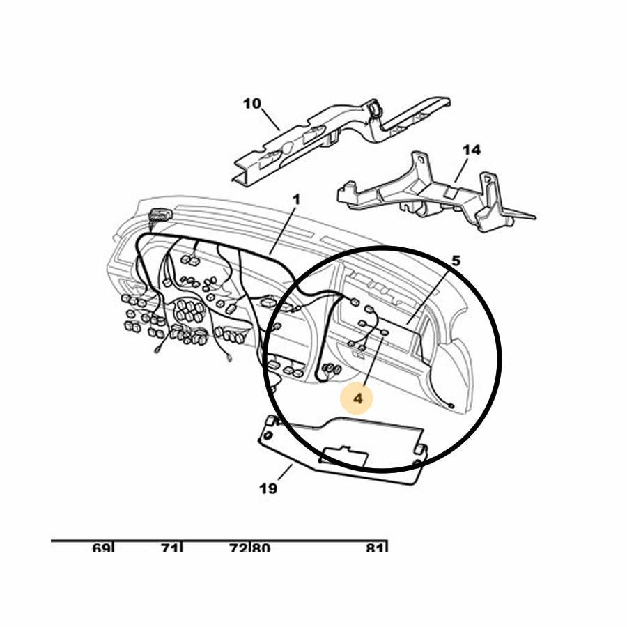 CABLERIA AIRBAG